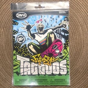 Savvi Freestyle Tattoos Skateboarding